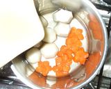 簡単!お節の筑前煮♪煮る・めんつゆなし作り方9写真