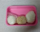 クリスマスキャラ弁当作り方1写真