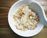 あらびき胡椒香るおかかとチーズのおにぎり作り方2写真