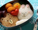 LINEスタンプキャラ弁ブラウンとコニー作り方4写真