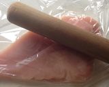 鶏胸肉&サツマイモのコク旨ハニマス炒め♡作り方1写真