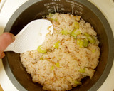 そらまめと桜えびの炊き込みご飯作り方4写真