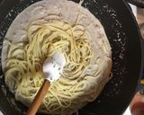 簡単!マッシュルームの本格クリームパスタ作り方3写真