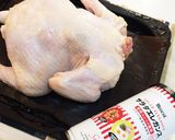 クリスマス＊簡単＊丸ごとローストチキン作り方1写真