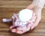 骨つき肉!スコッチエッグ作り方12写真