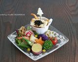 クリスマスに！温野菜のまろやか卵ソース☆作り方3写真