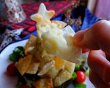 餃子の皮チップ☆マッシュポテトツリー！作り方7写真