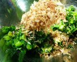 わさび菜のおかかあえ作り方4写真