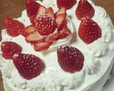 簡単！クリスマスケーキ✨作り方5写真
