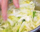 白菜とじゃこのサラダ作り方1写真