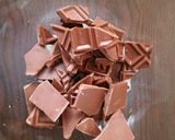 オレオin♡ザクっとチョコバー♡作り方2写真