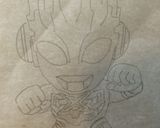 子供喜ぶ♡ウルトラマンXキャラチョコ♡作り方1写真