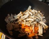 豚バラ肉と茄子の白味噌炒め作り方6写真
