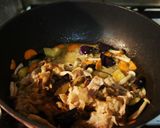 豚バラ肉と茄子の白味噌炒め作り方7写真