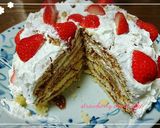 簡単!いちごのドームケーキ作り方9写真