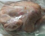 鶏の丸焼き ローストチキン ライス入り作り方1写真