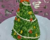 ★マッシュポテトのクリスマスツリー★簡単作り方6写真
