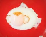 材料最小限目玉焼きでサル♪簡単干支おかず作り方2写真
