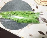 大根葉と油揚げの炒め物作り方1写真