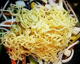 シンガポール焼きそば作り方5写真
