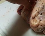 鶏の丸焼き ローストチキン ライス入り作り方7写真