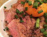 【柔らかジューシー】豚肩ロース丼作り方5写真