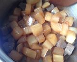 大根とこんにゃくの中華風煮物作り方5写真