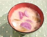 ほっこり温まる♡さつま芋とわかめの味噌汁作り方5写真