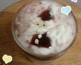 ヨーグルトでサンタアート!作り方9写真