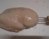 鶏ハム(むね肉)ローストチキン風照焼き作り方3写真