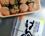 鍋用鶏だんごで簡単つくねバーグ♡作り方1写真