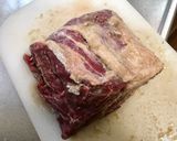 土鍋で簡単ローストビーフ＆オニグラスープ作り方1写真