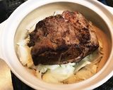 土鍋で簡単ローストビーフ＆オニグラスープ作り方3写真