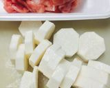 豚肉と長芋の甘辛醤油炒め❤️作り方2写真