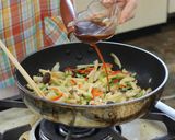 魚の野菜甘酢あんかけ作り方5写真