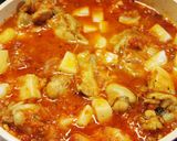 鶏肉とお餅で洋風トマトソース煮込み作り方10写真