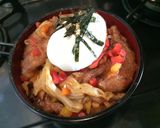 ホイコーロー丼☆ キャベツの消費に！作り方5写真