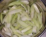 冷蔵庫に常備☆うどの酢みそ和え作り方3写真