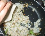 簡単！残りご飯チャーハン♪具なしパラパラ作り方5写真