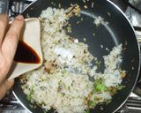 簡単！残りご飯チャーハン♪具なしパラパラ作り方7写真
