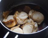 お正月　おせちの一品にほたての姿煮　作り方3写真