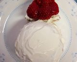 1歳半〜2歳のサンタクロースケーキ作り方10写真