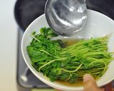 豆苗とにんじんの八幡巻き風作り方3写真