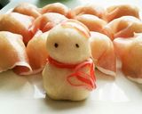 簡単！ポテトマッシュ雪だるまと生ハム包み作り方6写真