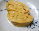 卵1コ！お弁当１人分玉子焼きの焼き方！！作り方5写真