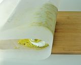 豆苗のふわふわロールケーキ作り方11写真