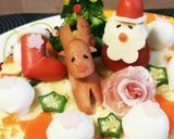 クリスマス♡ポテトサラダケーキ♡作り方5写真