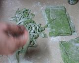 手作りほうれん草パスタ作り方5写真