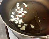 蓮根と鶏肉のパスタ作り方2写真