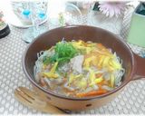 シーチキンdeあったかにゅうめん♪作り方5写真
